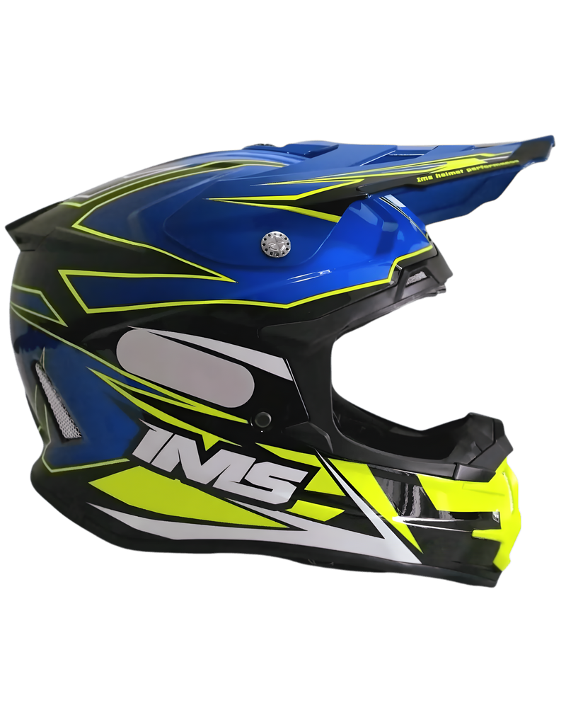 Capacete IMS Motocross Off Road sem Viseira e Ventilação